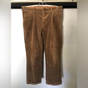 Brown Corduroy Pants, Barbour, Size 34 Men’s